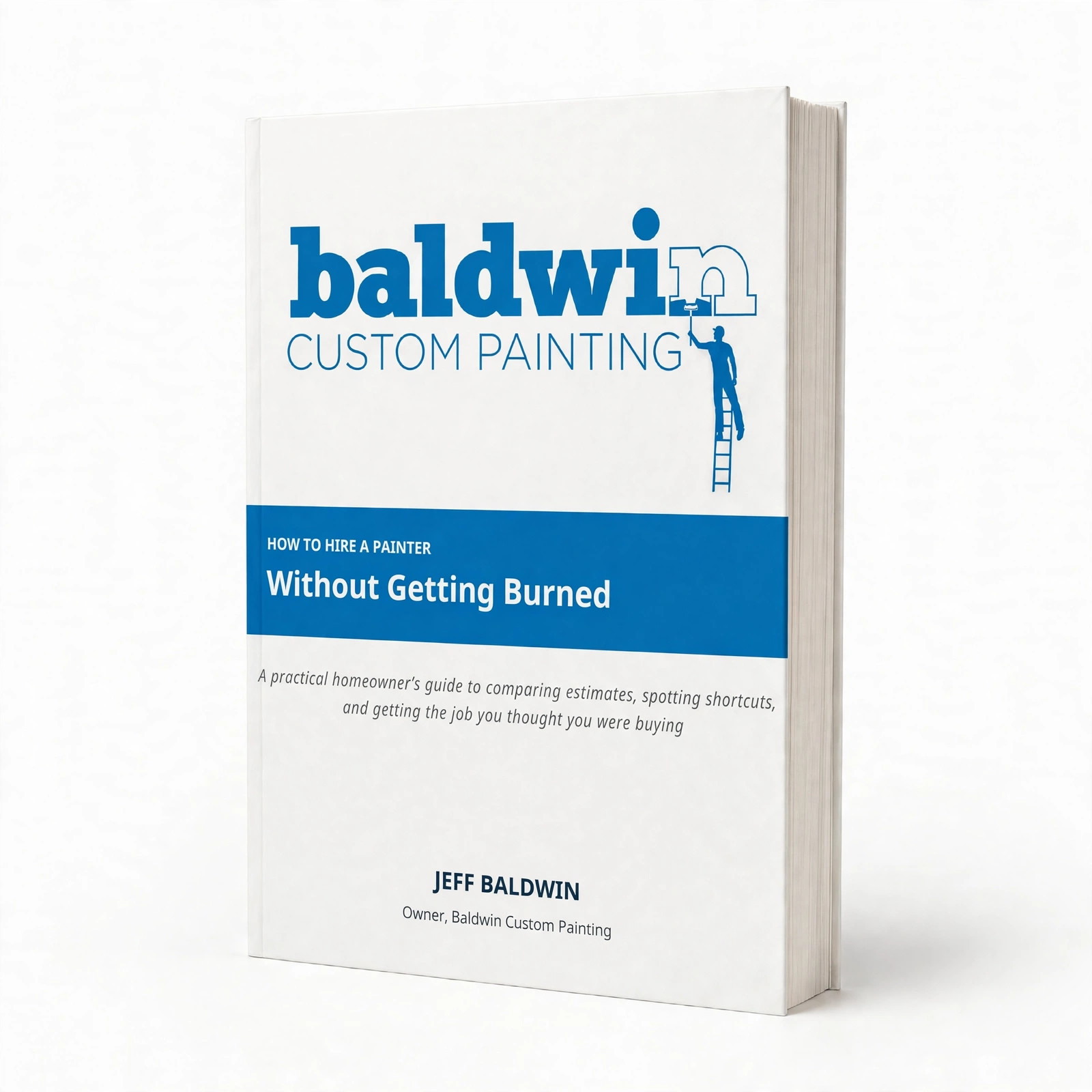 How to Hire a Painter Without Getting Burned — book cover